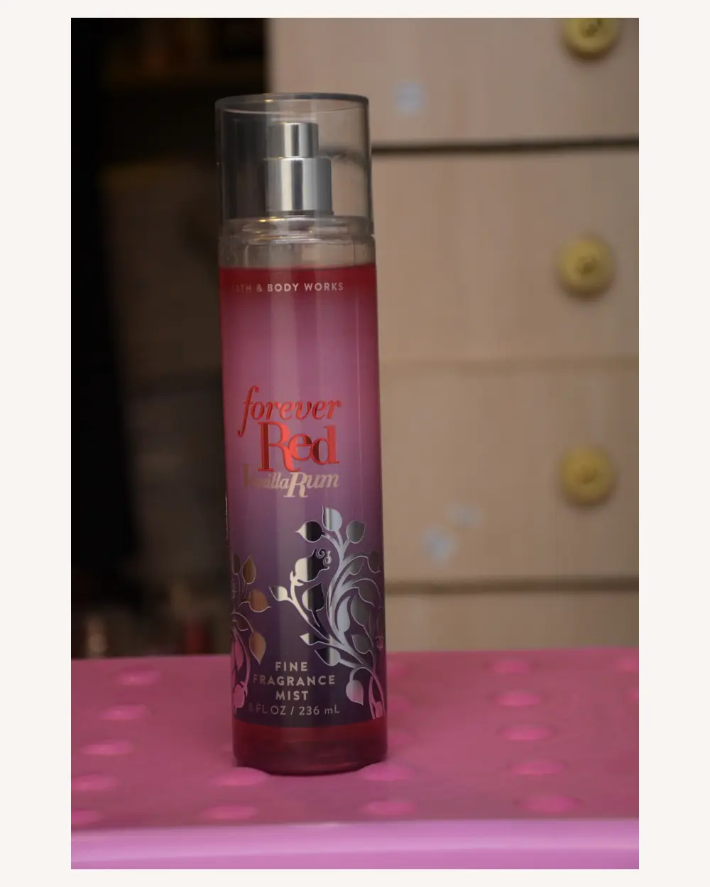 Forever Red Vanilla Rum fragrance mist